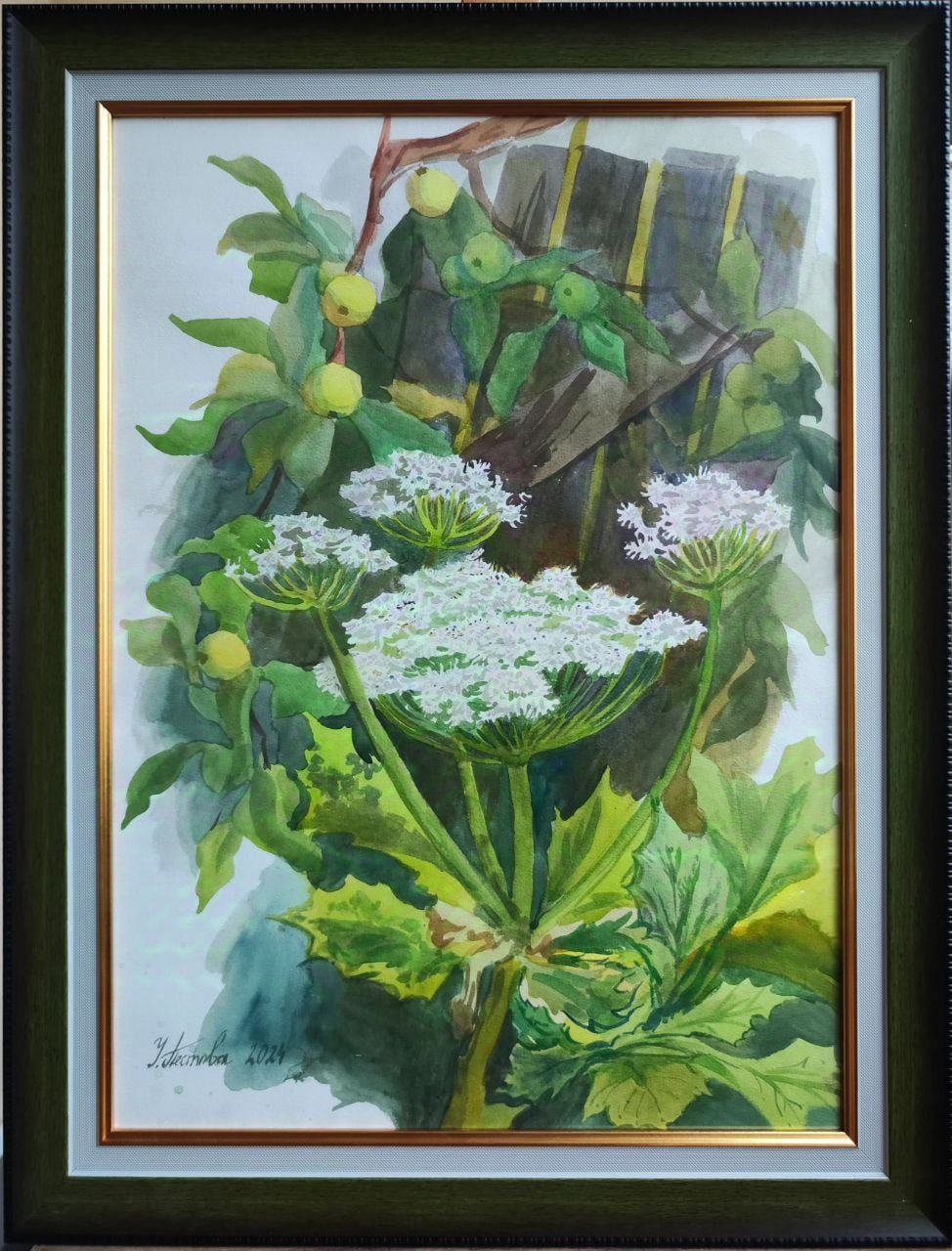 «В саду». Ульяна Пестова.