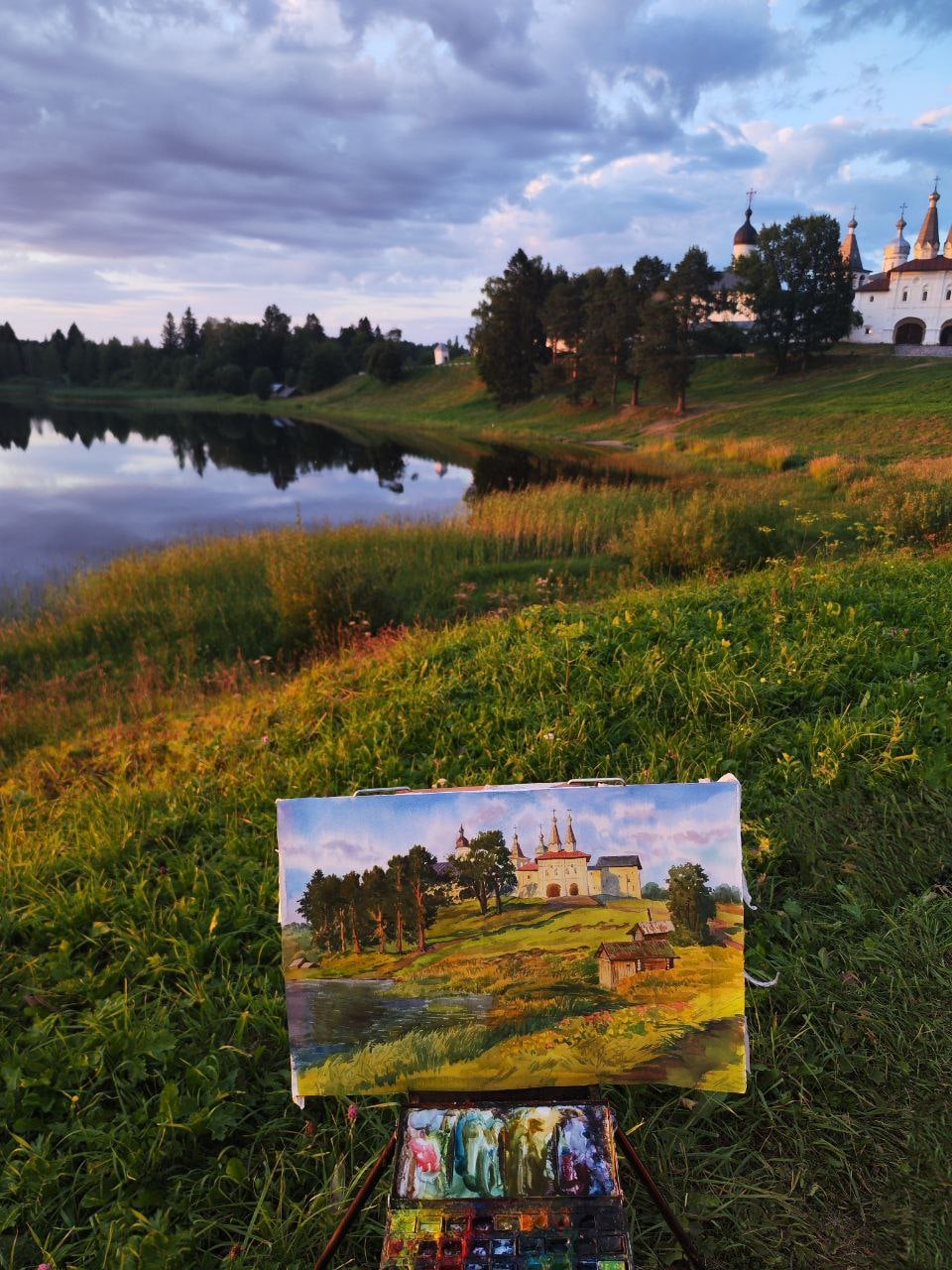 «Ферапонтов монастырь». Ульяна Пестова.