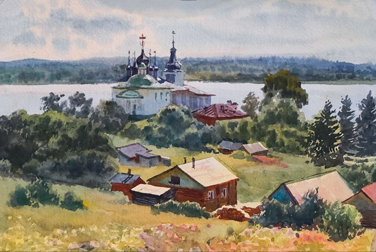 «Горицкий монастырь. Полдень». Ульяна Пестова.