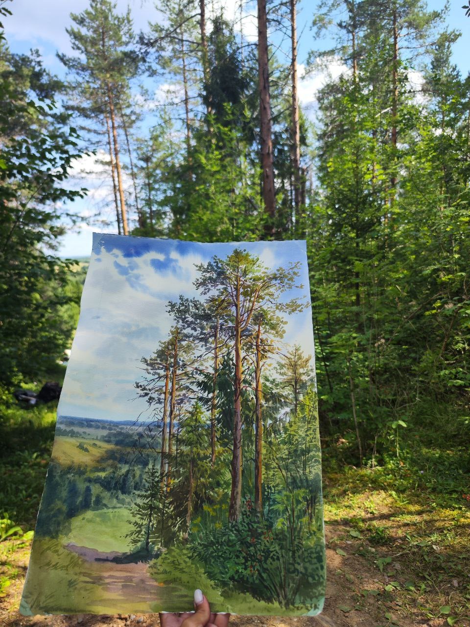 «Горицы. Лес». Ульяна Пестова.