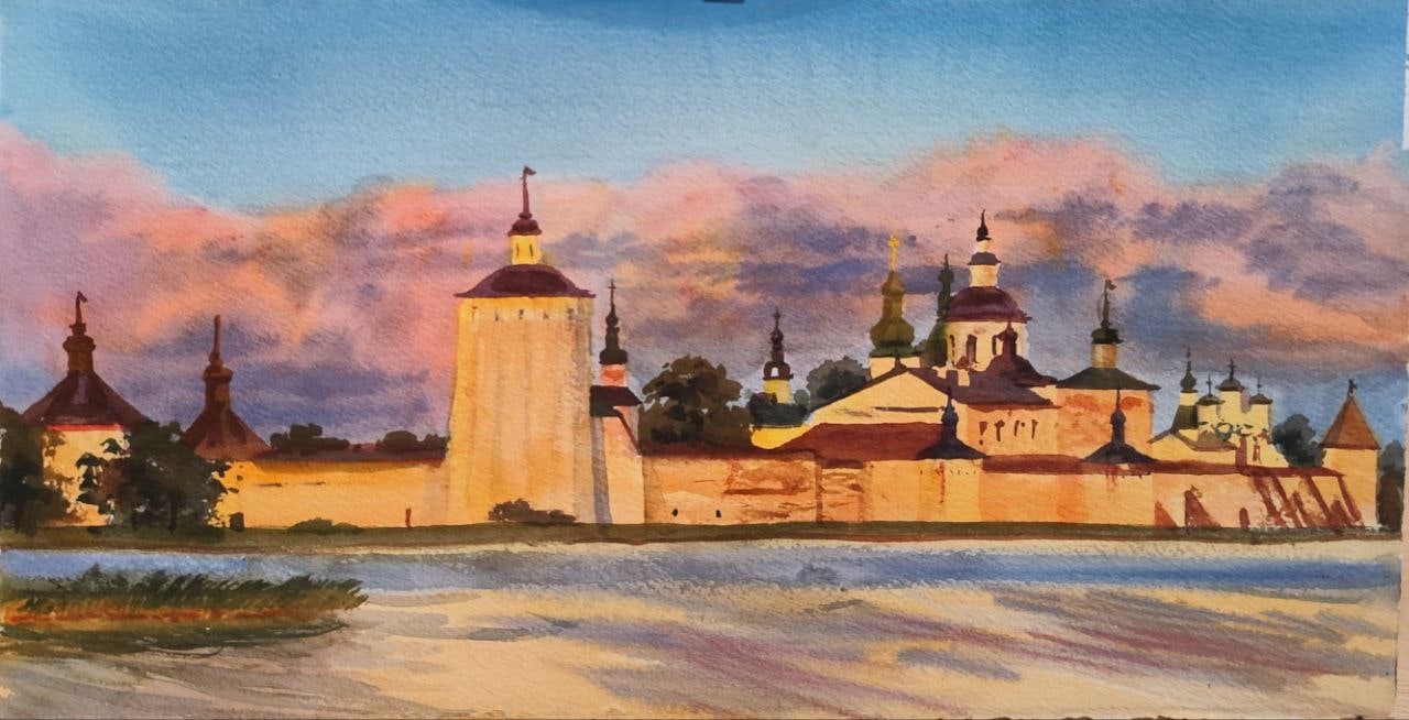 «Вечерний монастырь». Ульяна Пестова.