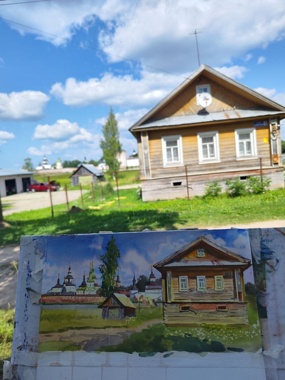 «Монастырский этюд». Ульяна Пестова.