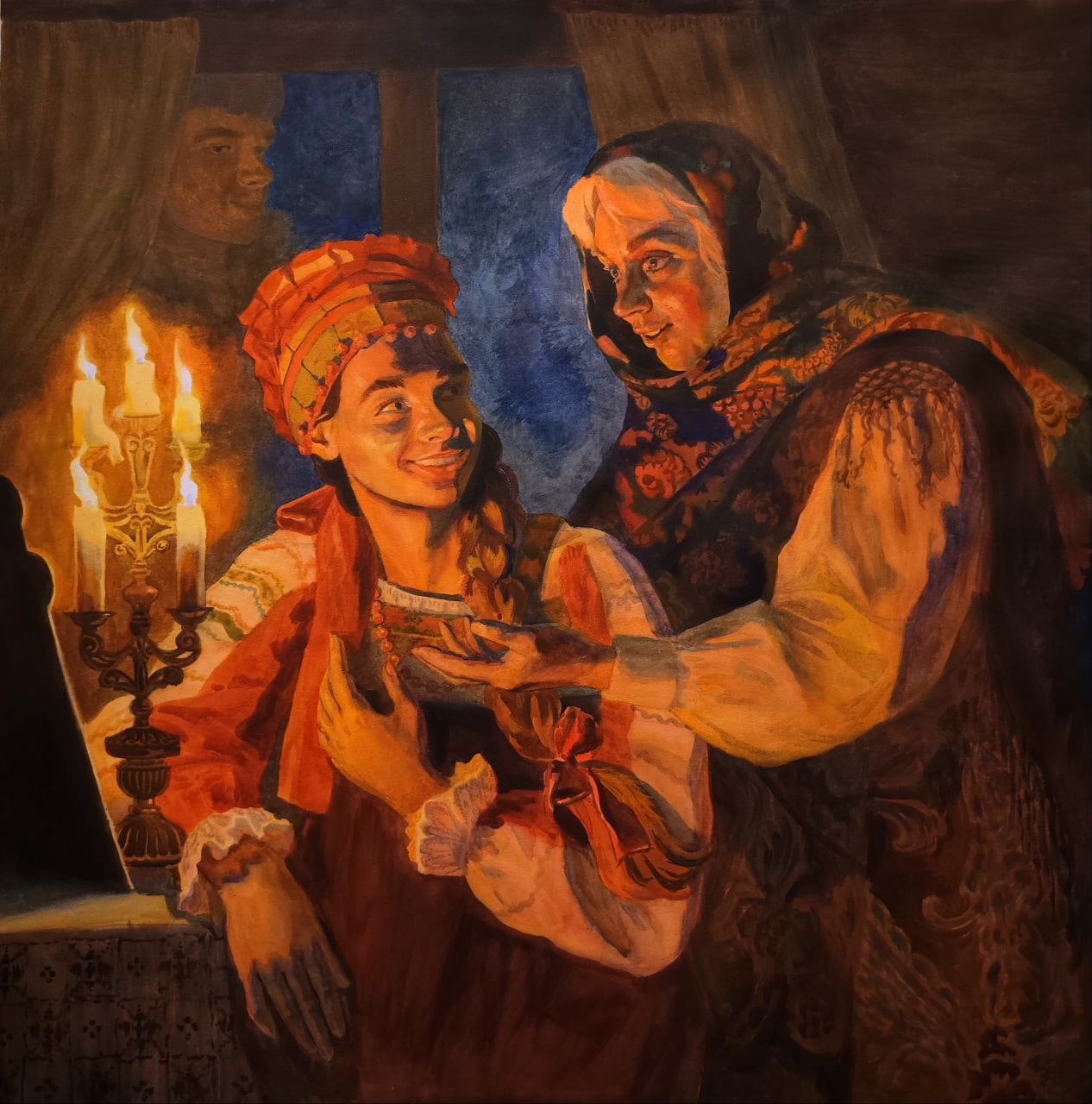 «Гадание». Ульяна Пестова.