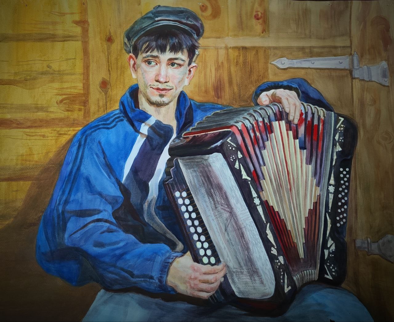 «Гармонист». Ульяна Пестова.