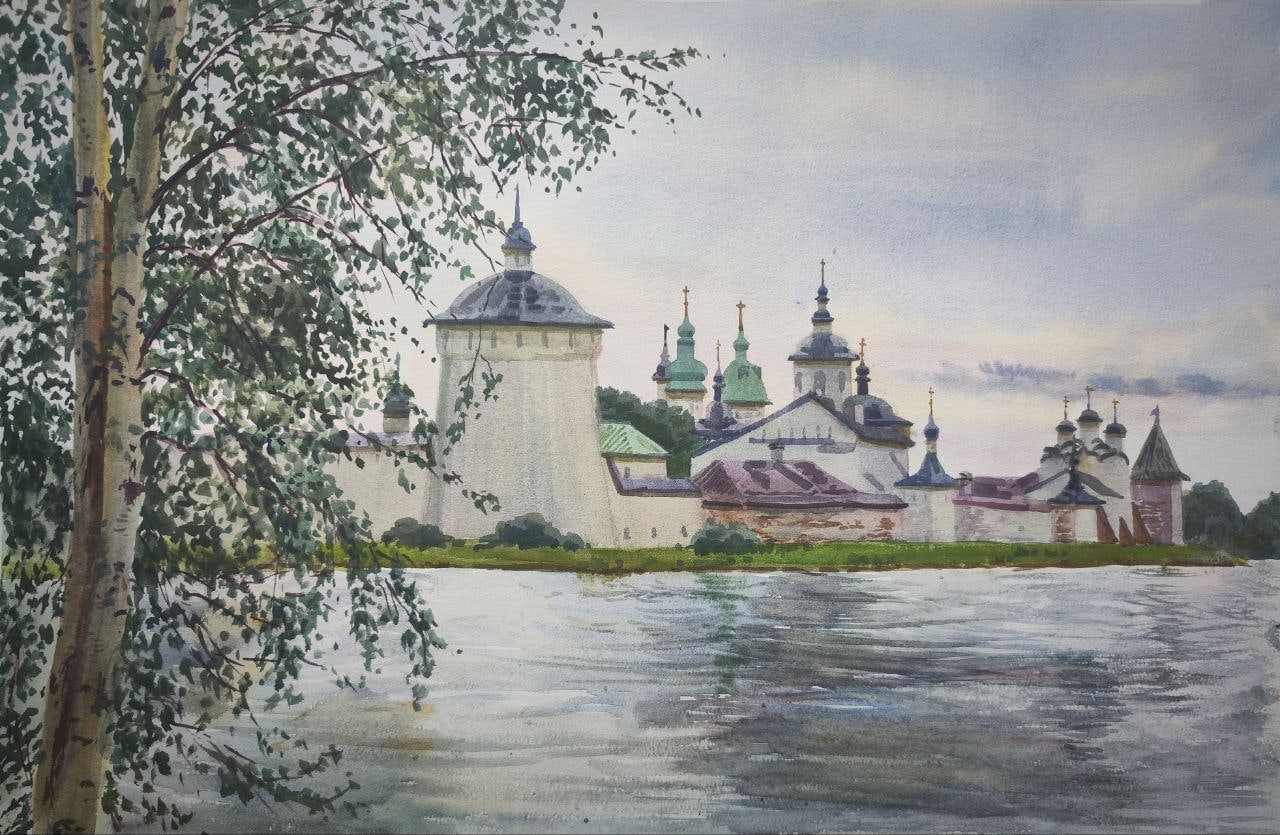 «Кирилло-белозерский монастырь». Ульяна Пестова.