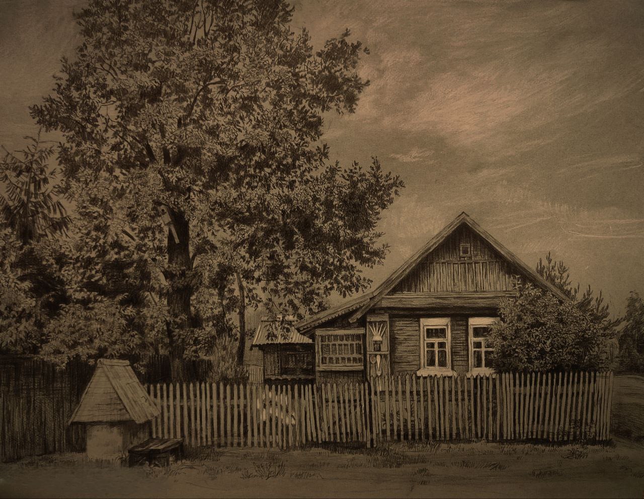 «Деревенский дом». Ульяна Пестова.