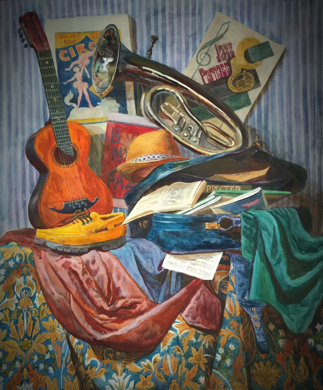 «Музыкальный натюрморт». Ульяна Пестова.